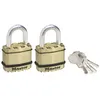 Image de Master Lock Cadenas Excell 2 pcs Acier 45 mm M1BEURT