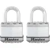 Image de Master Lock Cadenas Excell 2 pcs Acier laminé 45 mm M1EURT