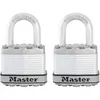 Image de Cadenas à Clé En Acier Laminé - Argent