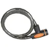 Image de Antivol câble articulé 1m à clé MASTER LOCK - Meilleure résistance au coupe boulon - Noir