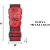 Image de Master Lock Sangle à bagages, Accessoires de voyage, Rouge