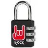 Image de Master Lock, Cadenas, Cadenas 1509 EURDROCK "Rock" Serrure à combinaison, 30 mm, SB