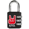 Image de Cadenas à Combinaison Programmable Motif Rock