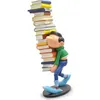 Image de Figurine de Collection - COLLECTOYS - Gaston portant une pile de livres