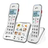 Image de Téléphones à Grosses touches Blanc 595-2 Photo