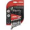 Image de Virax, Clé à molette, Ratschenschlüssel flexibler Kopf 8 - 17 mm (10 mm, 11 mm, 12 mm, 13 mm, 14 mm, 15 mm, 16 mm, 17 mm, 8 mm, 9 mm)