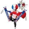 Image de Clap clap gonflable France 60 cm (x2) REF/10086 Tricolore: blanc, bleu et rouge