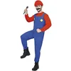 Image de P'tit Clown Déguisement Homme Plombier Rouge