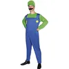 Image de P'tit Clown Déguisement Homme Plombier Vert