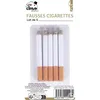 Image de Fausses cigarettes - Déguisement - Tours de magie - Lot de 5 - P'tit clown