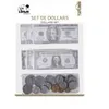 Image de jouet monnaie américaine billet pièce 66 unités - générique 15021