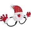 Image de 1 Paire de lunettes père Noël REF/19630 Accessoire de déguisement festif - ptit clown