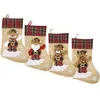 Image de 1 Belle chaussette de Noël à suspendre de 37 cm REF/20156 Modèle aléatoire - ptit clown