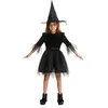 Image de déguisement sorcière noire fille - 7/9 ans - noir - ptitclown 22012