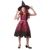 Image de déguisement sorcière rose fille - 7/9 ans - rose - ptitclown 22054