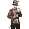 Image de bâton de prêtre vaudou tête de mort 90cm - ptitclown 22217
