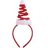 Image de 1 Serre-tête sapin de Noël sur ressort avec décoration grelots REF/22374 - ptit clown