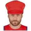 Image de Accessoire de déguisement avec casquette de plombier rouge adulte (x1) REF/22862