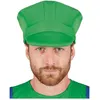 Image de Accessoire de déguisement avec casquette de plombier verte adulte (x1) REF/22863