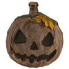 Image de citrouille décorative toile de jute 25x21cm marron - générique 23029