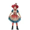 Image de déguisement robe clown vintage fille - 10/12 ans - rouge - ptitclown 23137