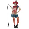 Image de déguisement robe clown vintage femme - s/m - rouge - ptitclown 23141