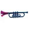 Image de jouet trompette effet métallisé 33cm bicolore - modèle aléatoire - générique 23211