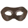 Image de masque loup pvc rigide clous steampunk adulte - générique 23372