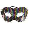 Image de masque loup sequin reversible multicolore adulte - générique 23389
