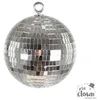 Image de Boule à facettes - Décoration - Fête - A suspendre - 15cm diamètre - Argent