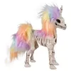 Image de figurine squelette licorne plastique 21cm rainbow - générique 23532
