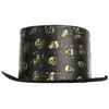 Image de chapeau haut-de-forme crânes or steampunk adulte - générique 23610