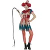 Image de Déguisement adulte clown Vintage femme PTIT CLOWN - Multicolore - Taille XXL (42/44)