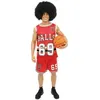 Image de Déguisement Basketteur rouge adulte S/M PTIT CLOWN