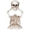 Image de demi-squelette tient tête déco à poser 37cm - générique 24055