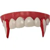 Image de Dentier de vampire avec sang, rigide et avec pâte (x1) REF/28530 accessoire de déguisement ptit clown