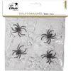 Image de Décoration d'Halloween avec toile d'araignée de 56grs + 4 araignées (x1) REF/30000