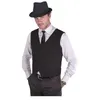 Image de Gilet Sans Manches Noir Raye Blanc - Noir - L/XL