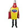 Image de P'tit Clown 46052 - Costume Adulte Super Pastis - Taille Unique