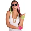 Image de 1 Set de déguisement année 80 /Disco multicolore fluo REF/50561 ptit clown