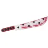 Image de Accessoire de déguisement - machette couteau plastique ensanglanté clown 56cm - ptitclown 59770