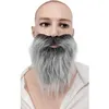Image de Moustache Et Barbe Raide Grise - Gris