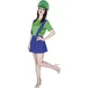 Image de P'tit Clown Déguisement Femme Plombier Vert