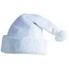 Image de 1 bonnet de noel blanc paillette adulte noel feutrine fete