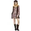 Image de Costume adulte pour femme Hippie/Année 60 en taille S/M REF/66418 - Marque ptit clown