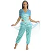 Image de Déguisement Princesse Jasmine Bleu Femme
