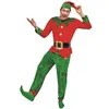 Image de 1 Costume complet adulte homme en lutin du père Noël taille S/M REF/66565