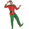 Image de 1 Déguisement complet adulte homme en lutin du père Noël taille L/XL REF/66566