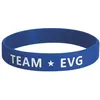 Image de Bracelet enterrement vie de garçon bleu Team EVG (x6) REF/66606 - ptit clown