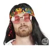 Image de 1 Bandeau pour cheveux thème Hippie/Année 60 multicolore REF/66669 Accessoire de déguisement - Marque ptit clown